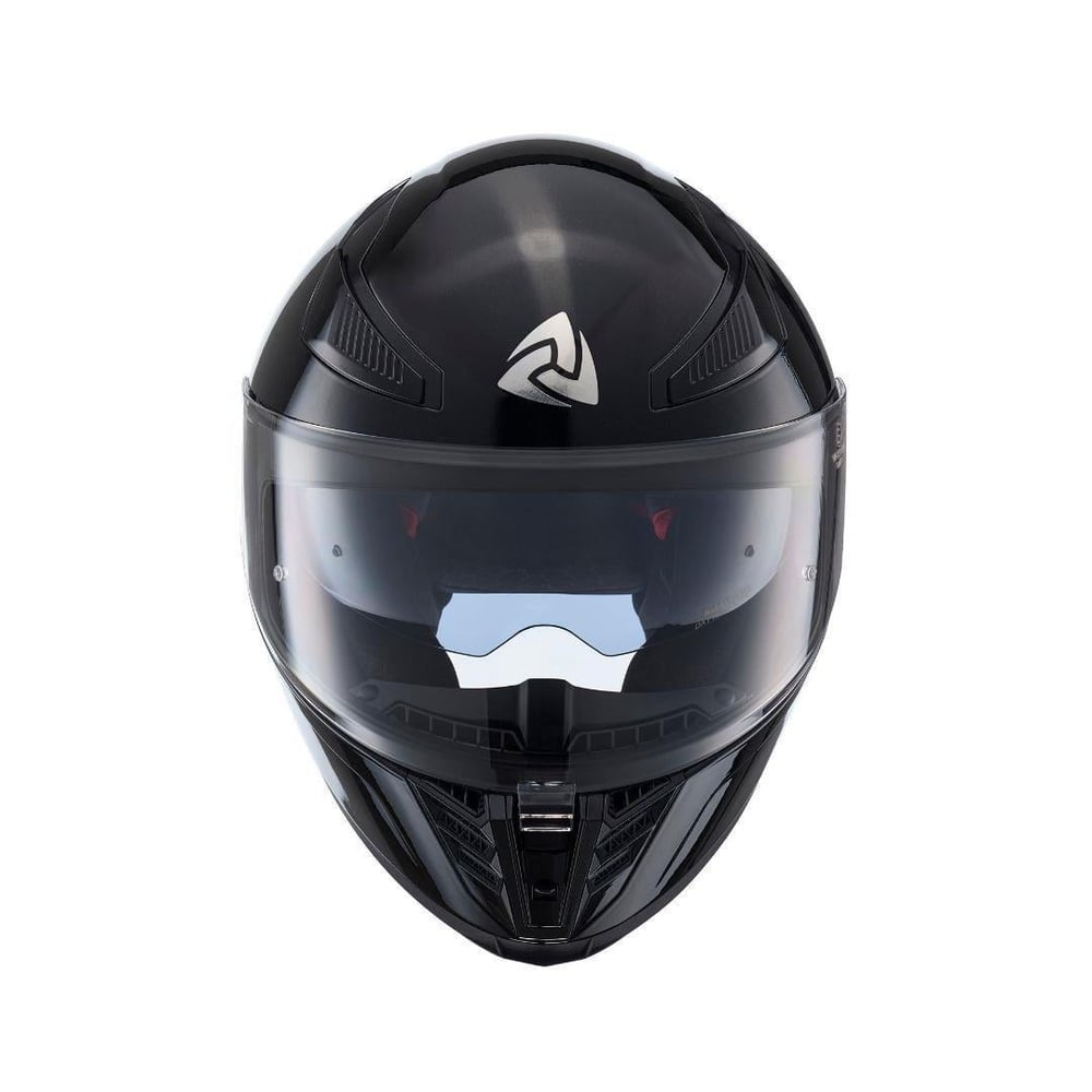 Nukro 853 Solid Gloss Black Full Face Motosiklet Kaskı