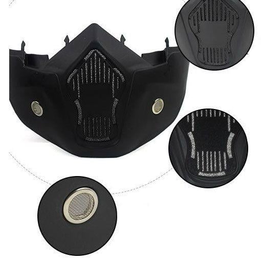 Prosev Motosiklet Kask Maskesi ve Gözlüğü MKM İridyum