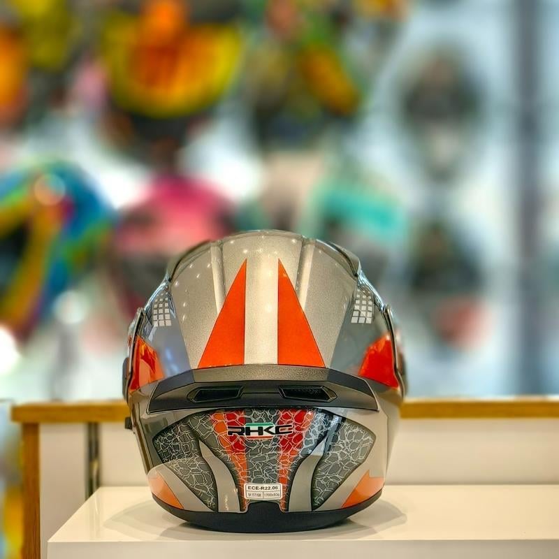 RHKC 902 Çene Açılır Vizörlü Kask Titanyum Gri