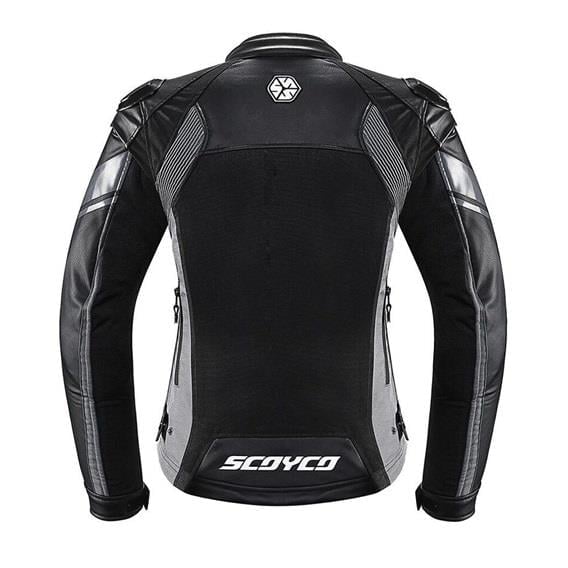 Scoyco JK152W 4 Mevsim Kadın Motosiklet Montu Gri