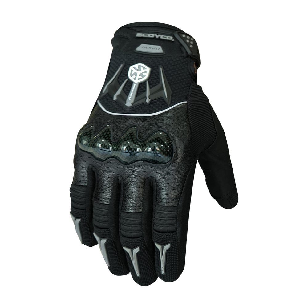 Scoyco MX40 Yazlık Motosiklet Eldiveni Siyah