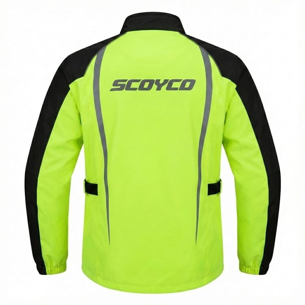Scoyco RC10 Yağmurluk Takımı Sarı