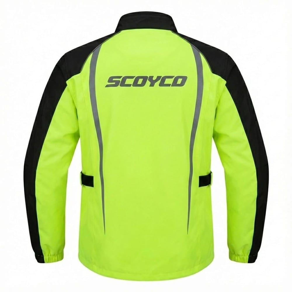 Scoyco RC10 Yağmurluk Takımı Sarı
