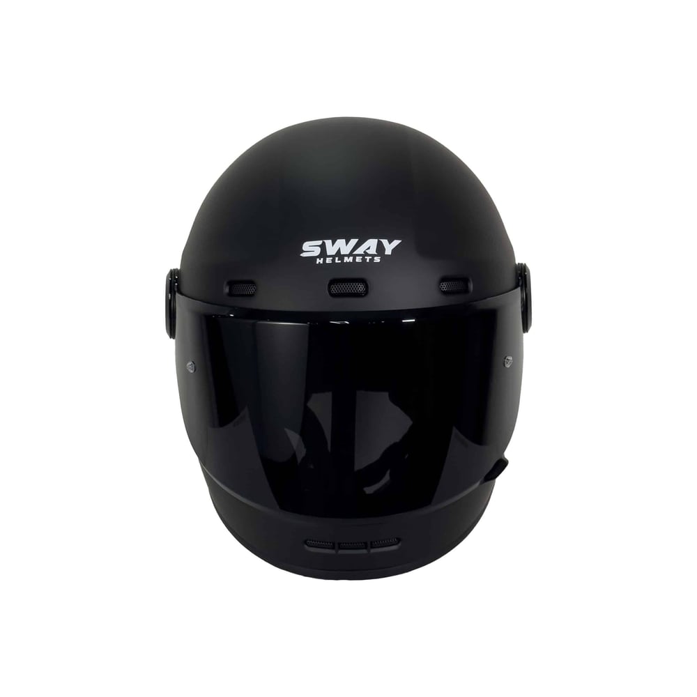 Sway V6 Full Face Motosiklet Kaskı Mat Siyah