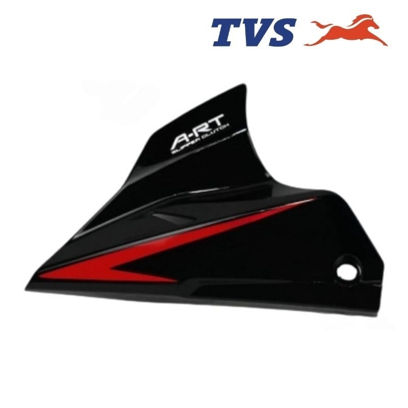 TVS Ön Panel Sol E5 Siyah (Orjinal) - TVS Apache RTR 200 (N92227500DH)
