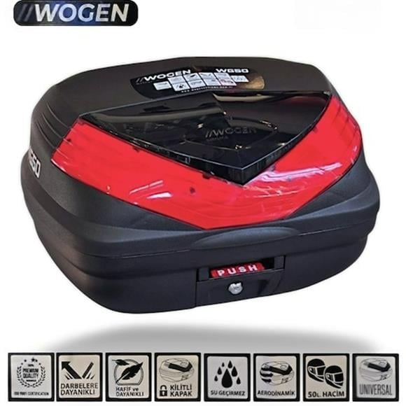 WOGEN 50 LT Arka Çanta Basic Siyah
