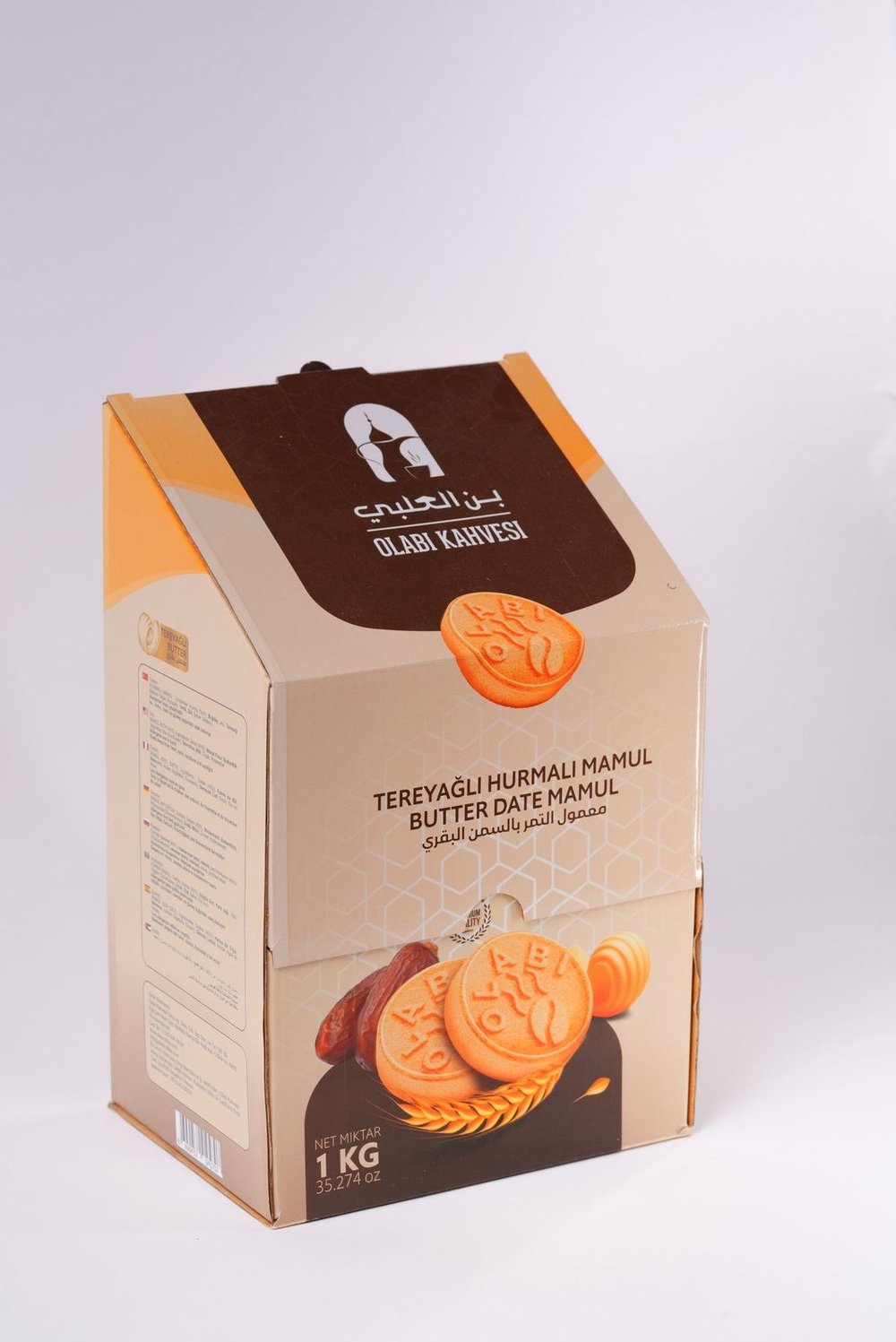 Butter Date Mamul 1 Kg Box