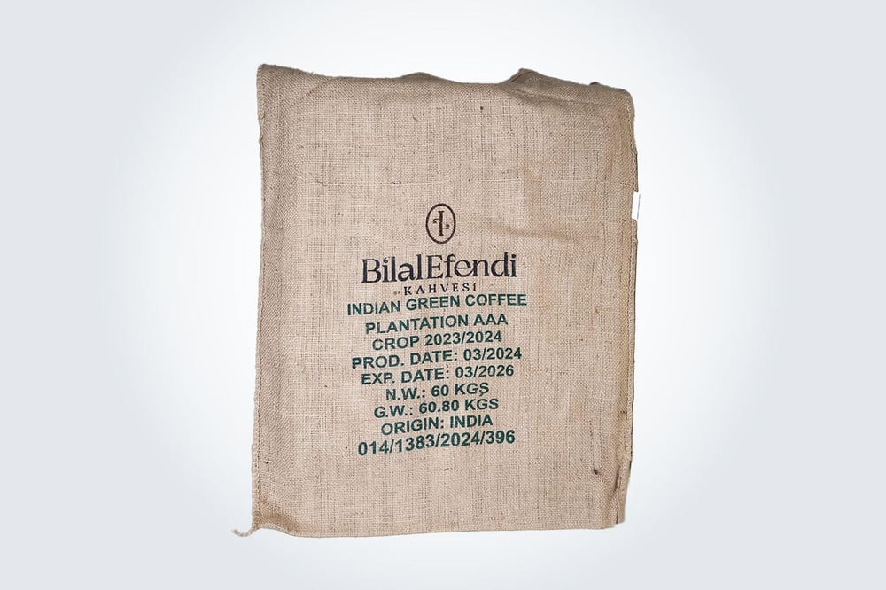 India Plantation Arabica AAA Green Coffee – 1 Sack 60 kg