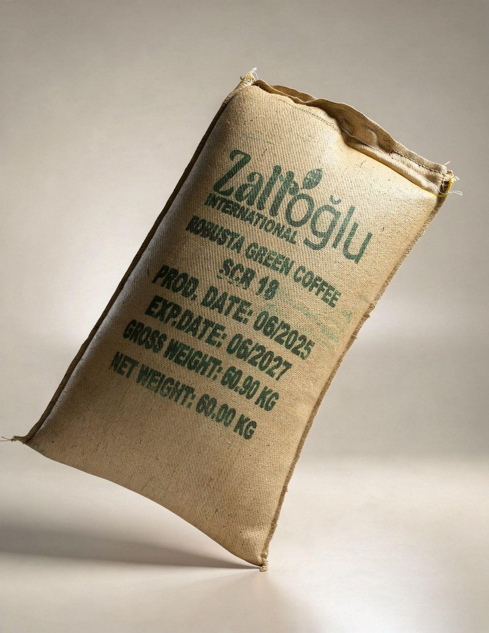 Vietnam Robusta Grade 1 Green Coffee – 1 Sack 60 kg