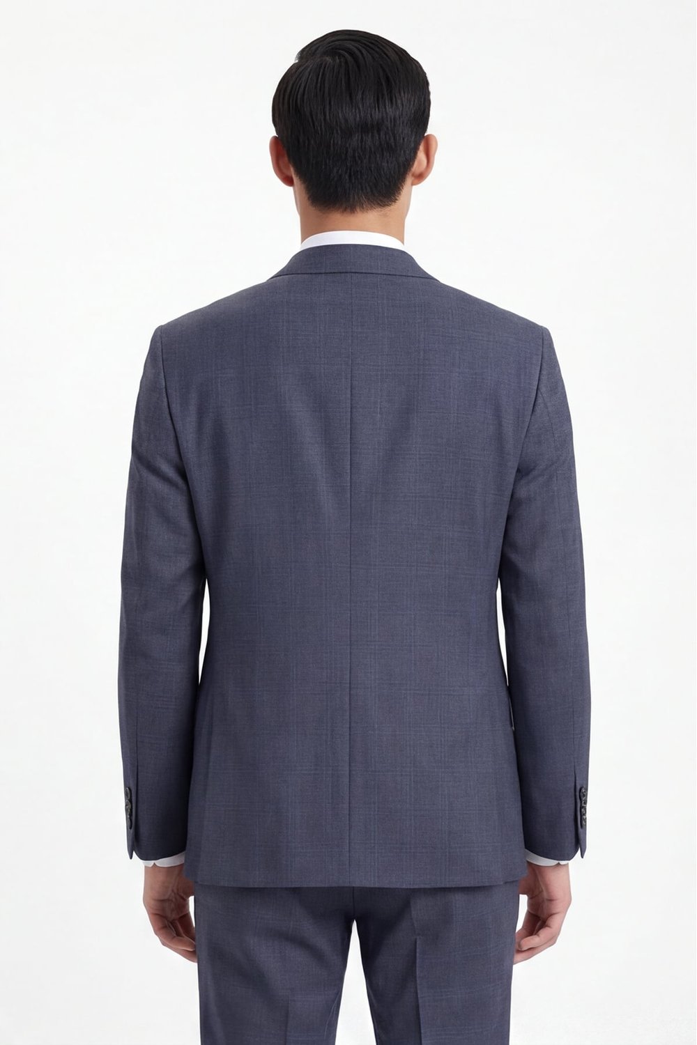 Giotelli Erkek Antrasit Dar Kesim Slim Fit Yünlü Dokuma Normal Bel 4 Drop Takım Elbise