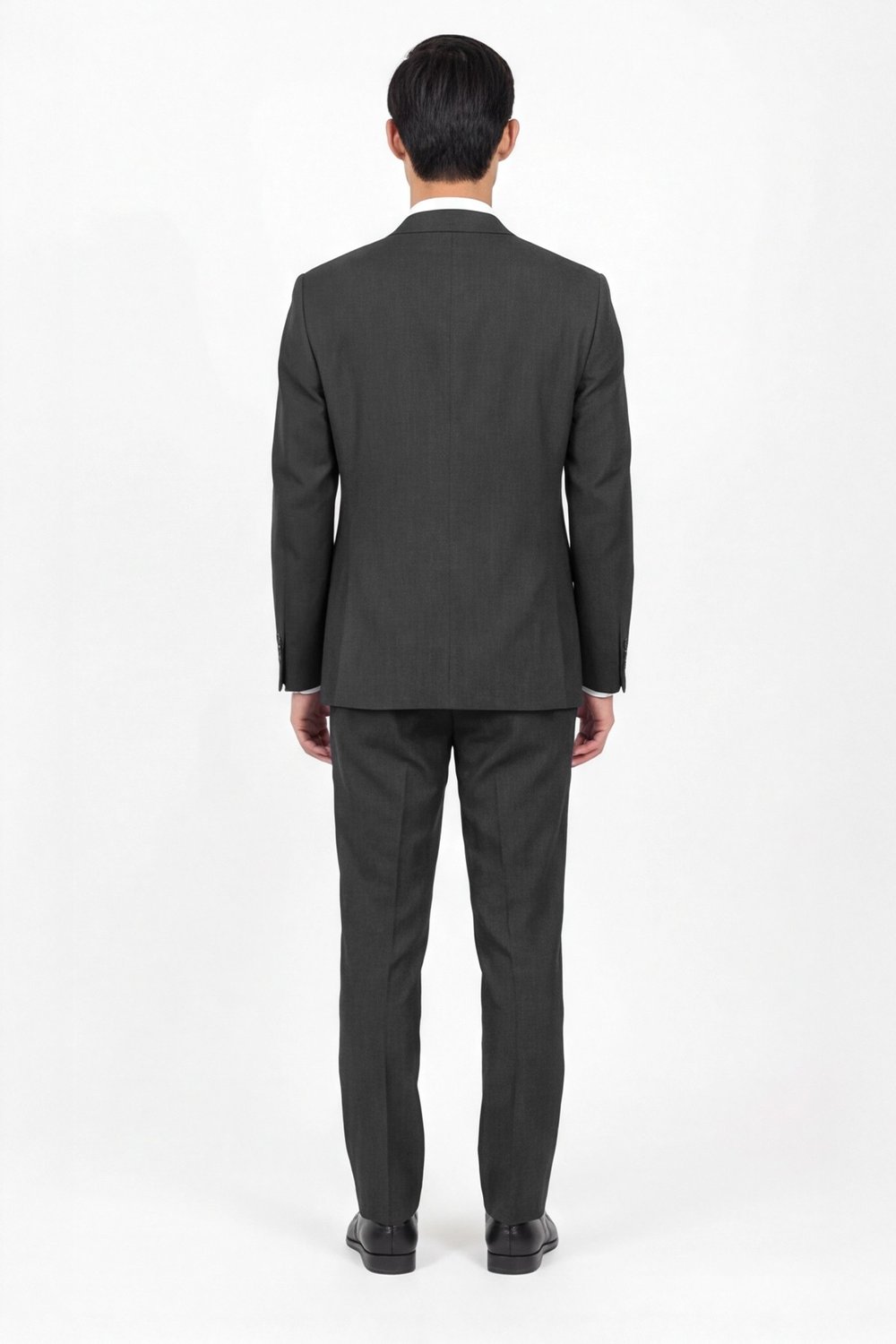 Giotelli Erkek Füme Dar Kesim Slim Fit Viskon Dokuma Normal Bel 6 Drop Takım Elbise