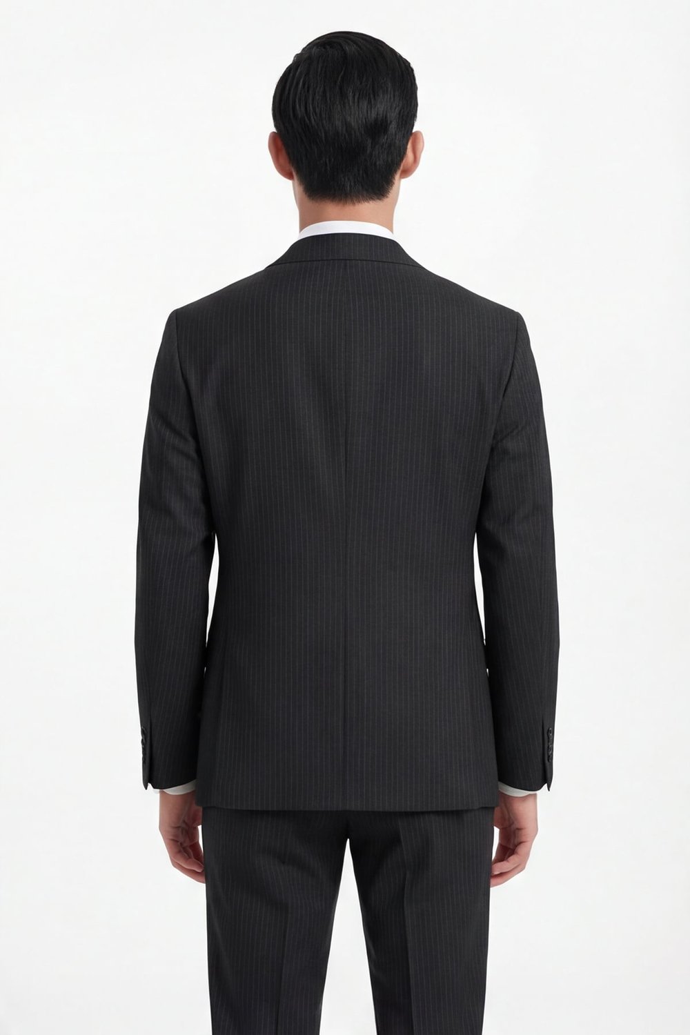 Giotelli Erkek Siyah Dar Kesim Slim Fit Yünlü Dokuma Normal Bel 4 Drop Takım Elbise