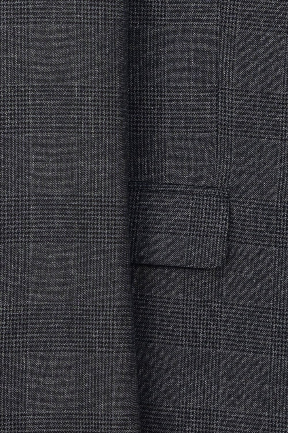 Giotelli Erkek Siyah Dar Kesim Slim Fit Viskon Dokuma Normal Bel 6 Drop Yelekli Klasik Takım Elbise