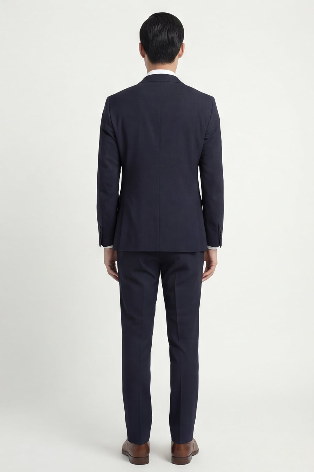 Giotelli Erkek Lacivert Dar Kesim Slim Fit Pamuklu Dokuma Normal Bel 6 Drop Takım Elbise