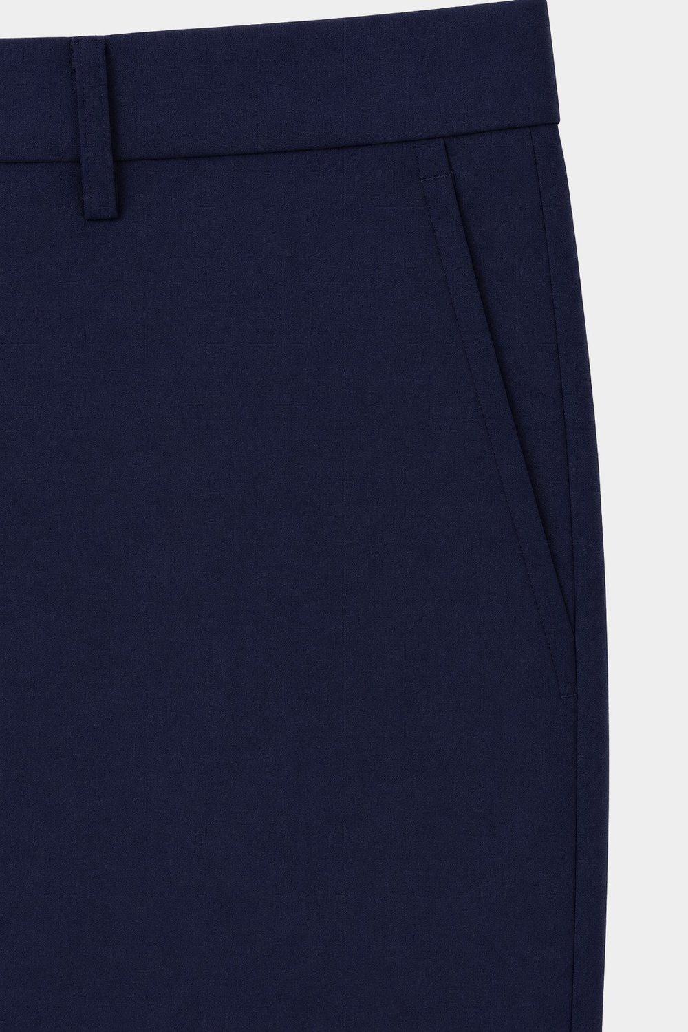 4 Drop Erkek Koyu Lacivert Dar Kesim Slim Fit Viskon Mono Yaka Takım Elbise