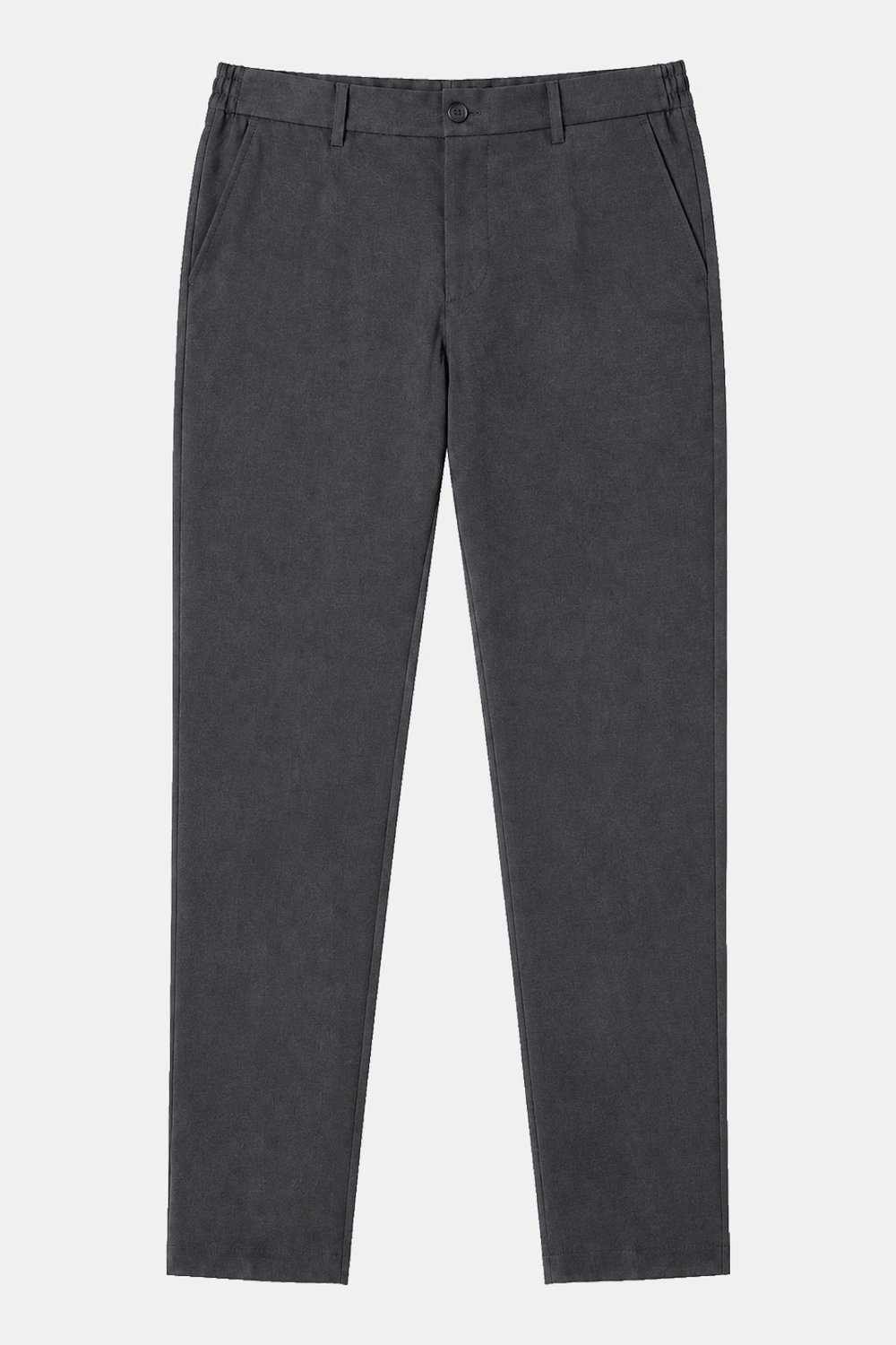 Antrasit Yanı Lastikli Köprülü Kemerli Slim Fit Jogger Pantolon