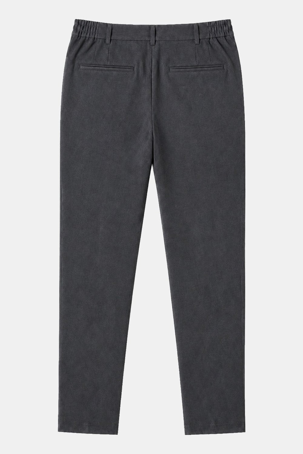 Antrasit Yanı Lastikli Köprülü Kemerli Slim Fit Jogger Pantolon