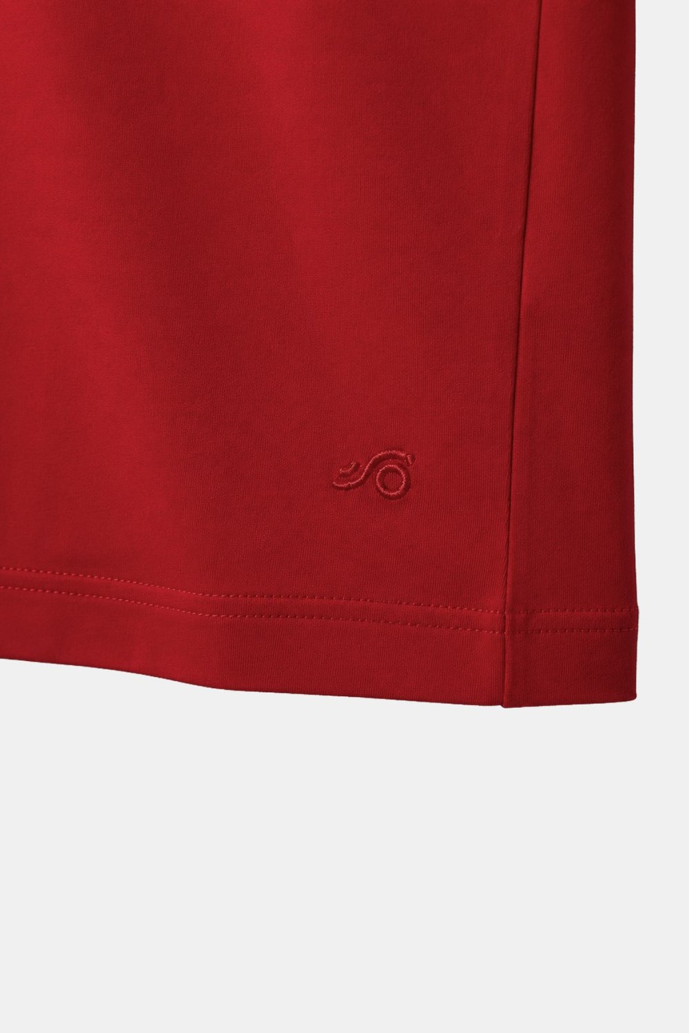 Bayrak Kırmızısı %100 Pamuk Regular Fit Bisiklet Yaka Basic T-shirt