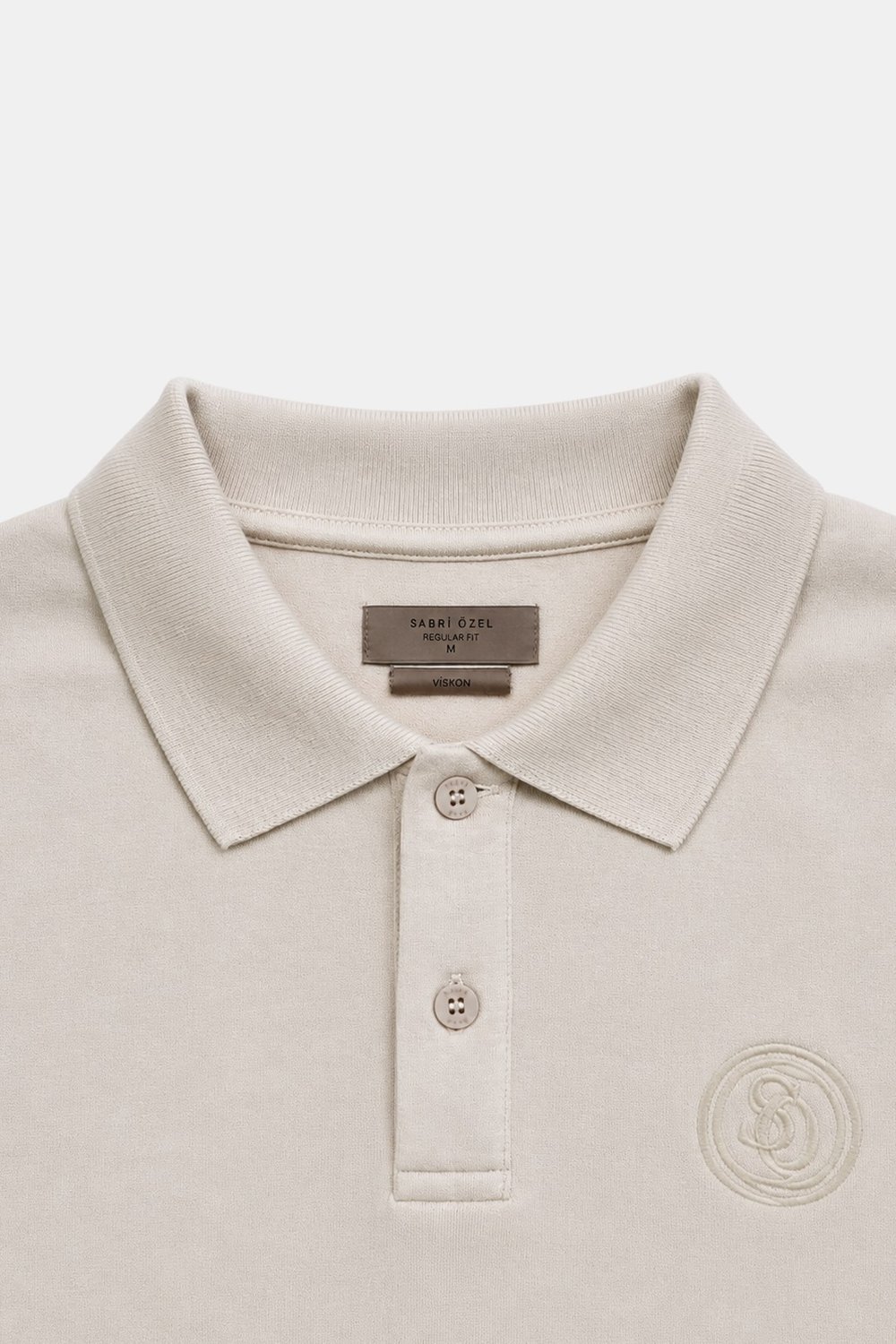 Bej POLO YAKA SWEAT