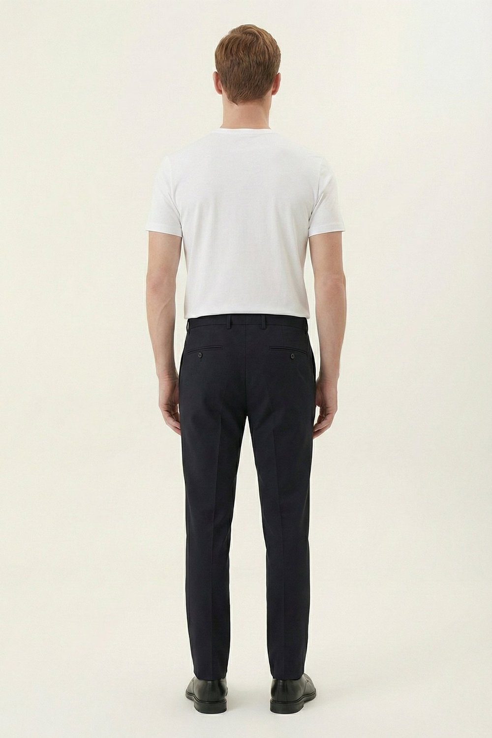 Giotelli Beyaz Slim Fit %100 Pamuk Baskılı Bisiklet Yaka Erkek Tişört