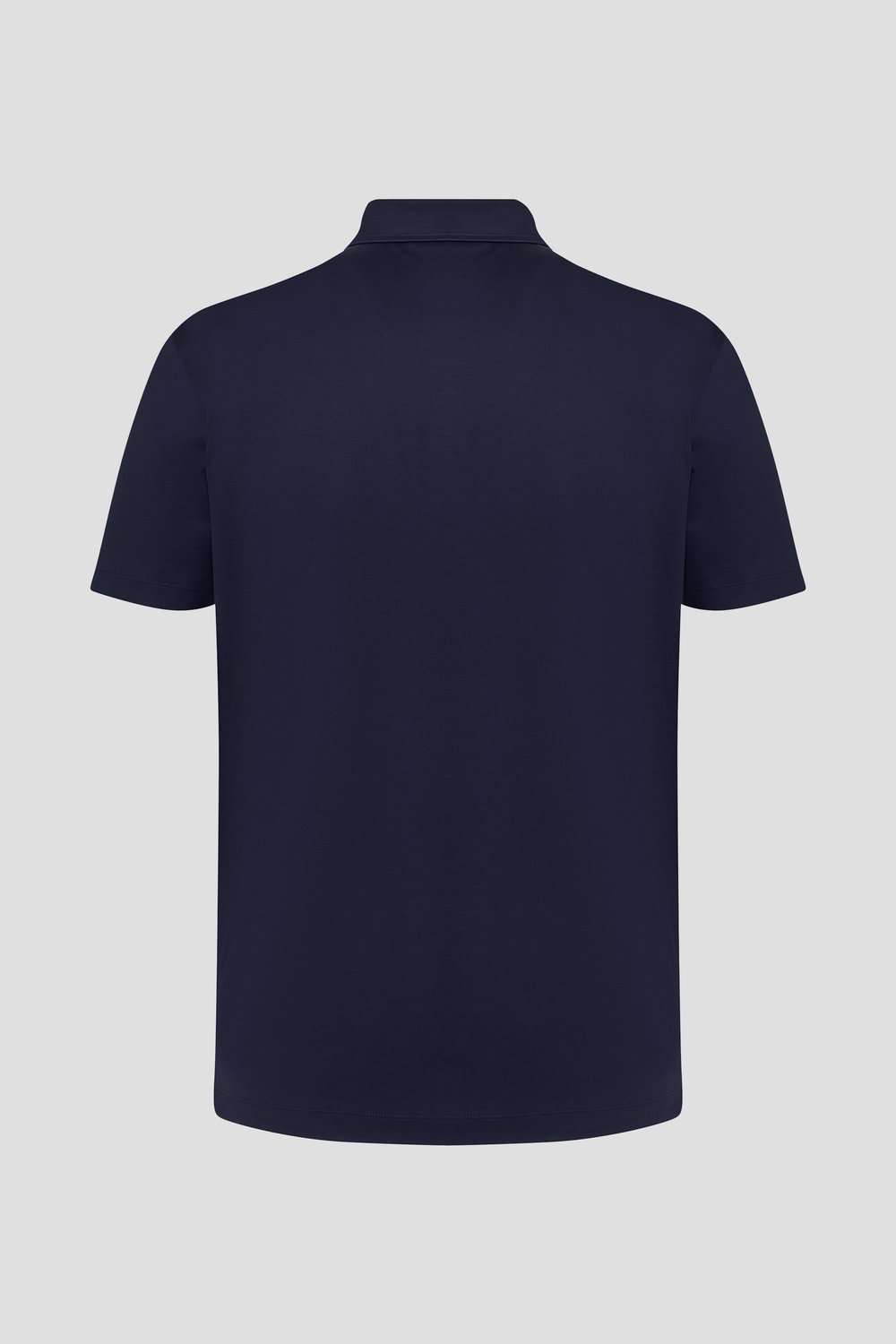 Cep Detaylı Düğmeli Polo Yaka Erkek T-Shirt Lacivert