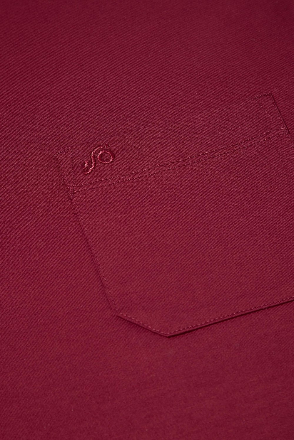 Kırmızı %100 Pamuk Regular Fit Cepli Polo Yaka T-shirt
