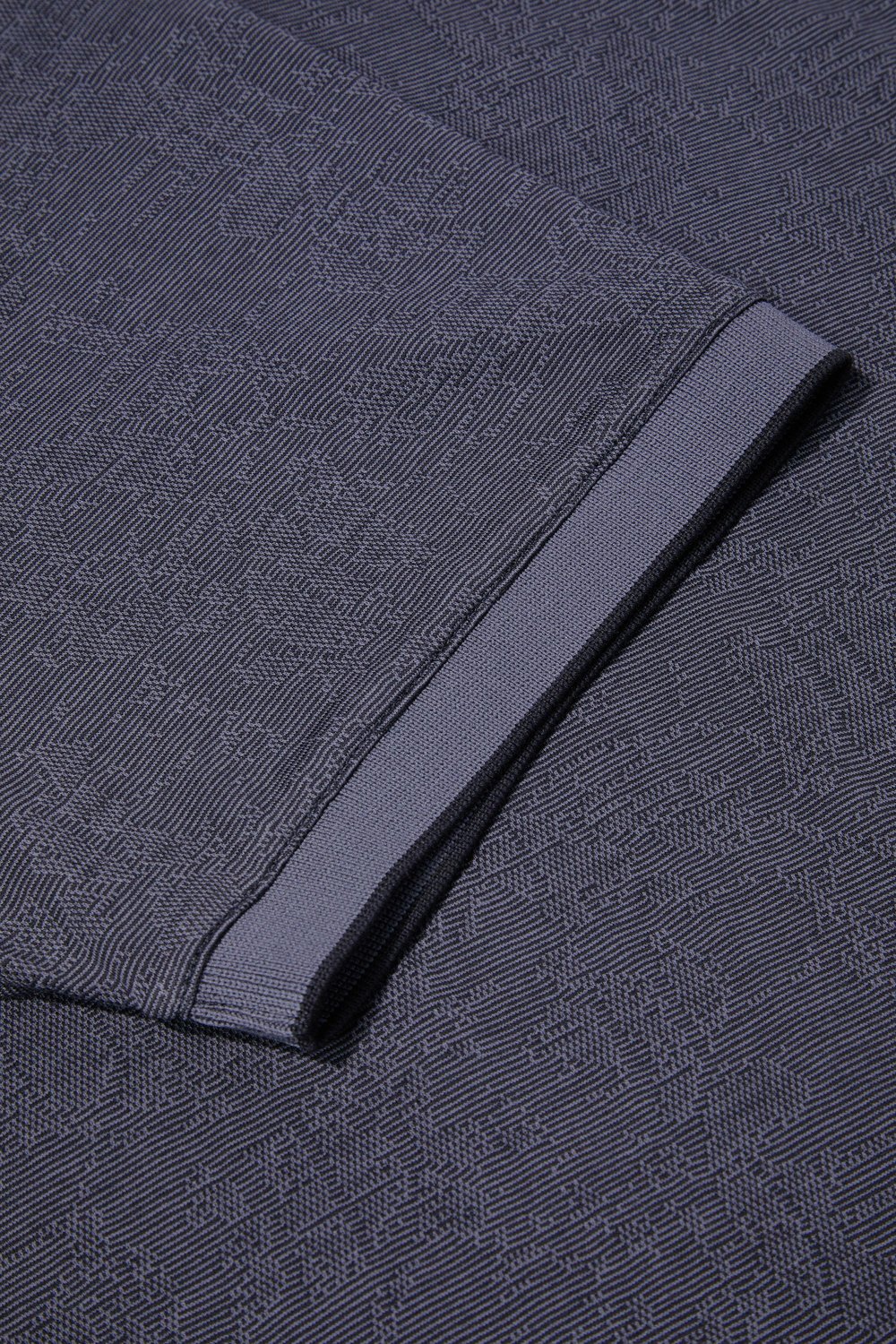 Füme %100 Pamuk Regular Fit Desenli Polo Yaka T-shirt