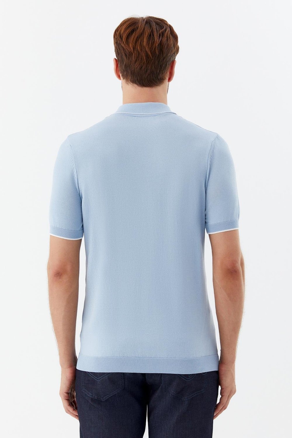 Mavi Regular Fit Triko Polo Yaka Tişört