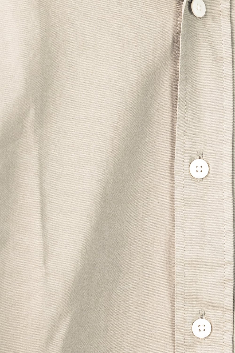 Erkek Bej Normal Kesim Regular Fit %100 Pamuk Gabardin Uzun Kollu Klasik Yaka Gömlek