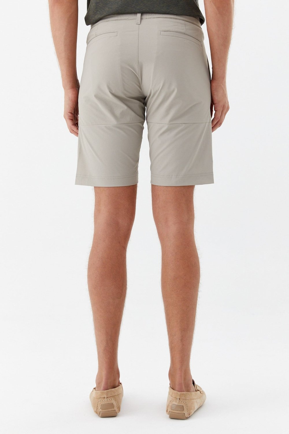 Taş Regular Fit Pamuklu Yan Cepli Normal Bel Bermuda Şort