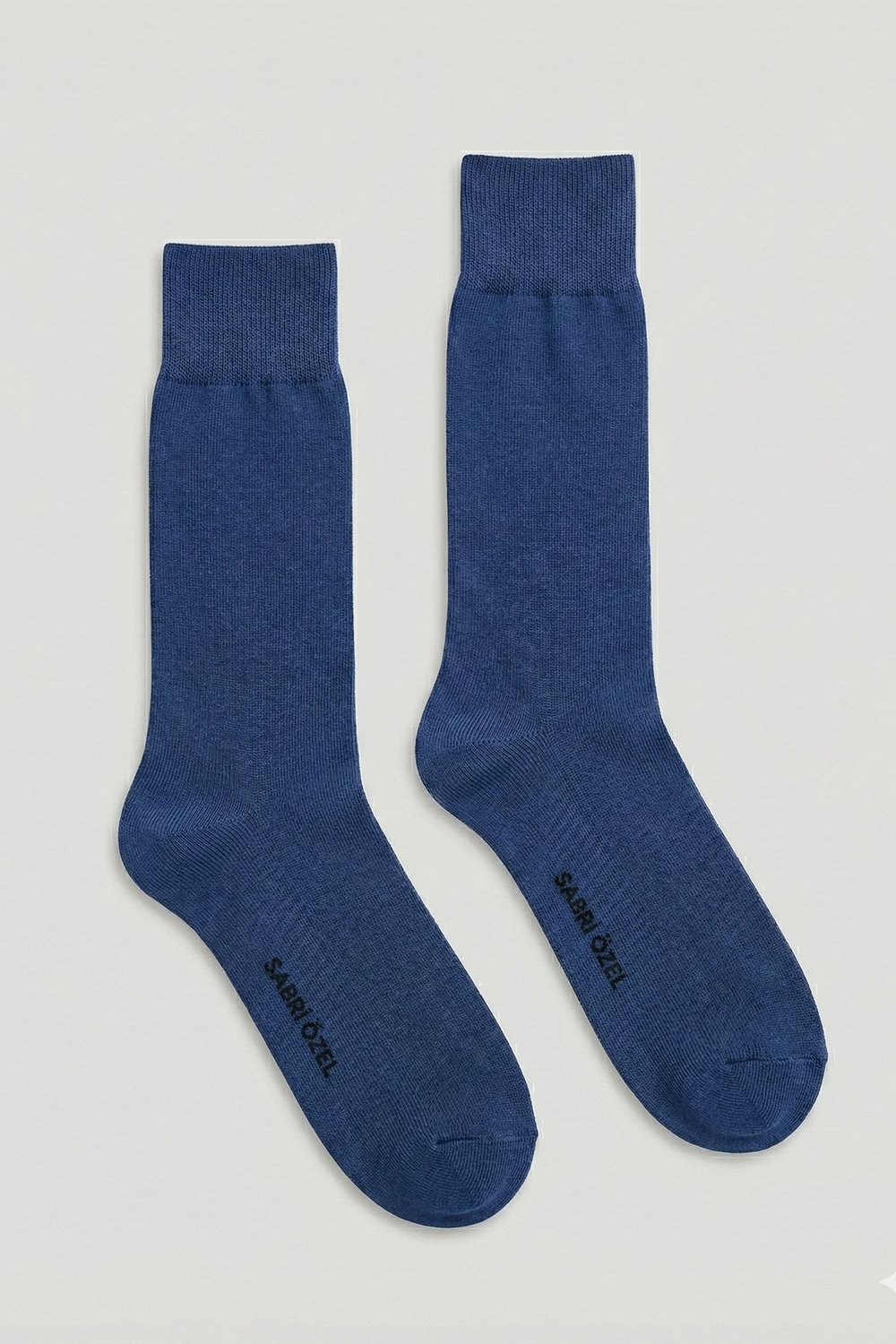 İndigo Haki Sabri Özel İnce Bambu Erkek Çorap