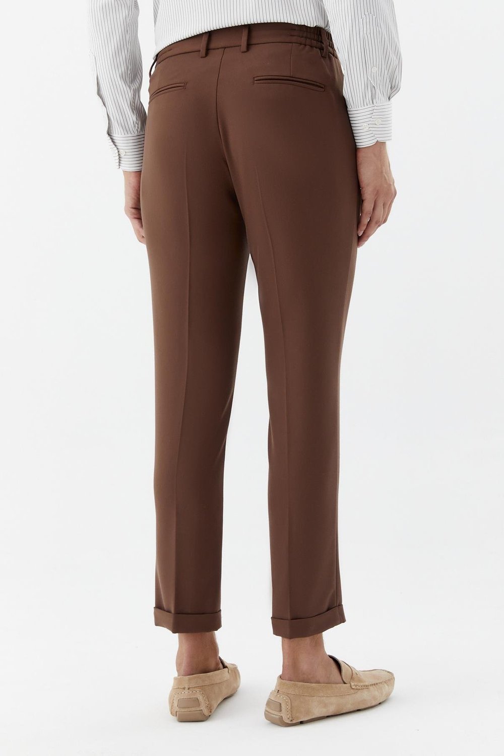 Kahve Regular Fit Yan Cepli Jogger Erkek Pantolon