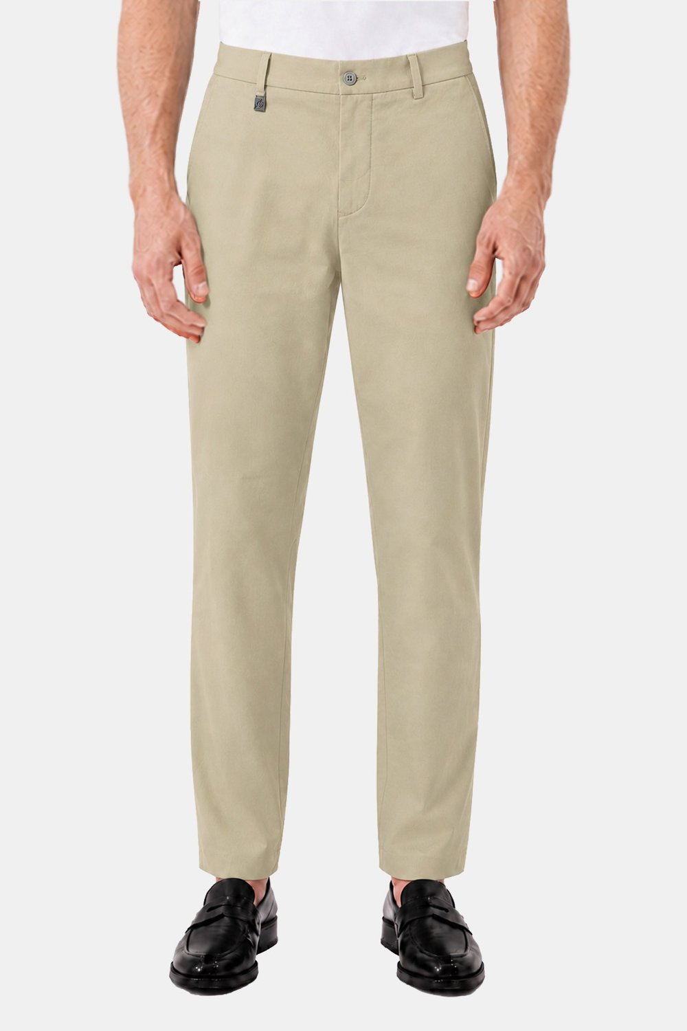 Kum Pamuklu Regular Fit Normal Bel Chino Pantolon - Sabri Özel