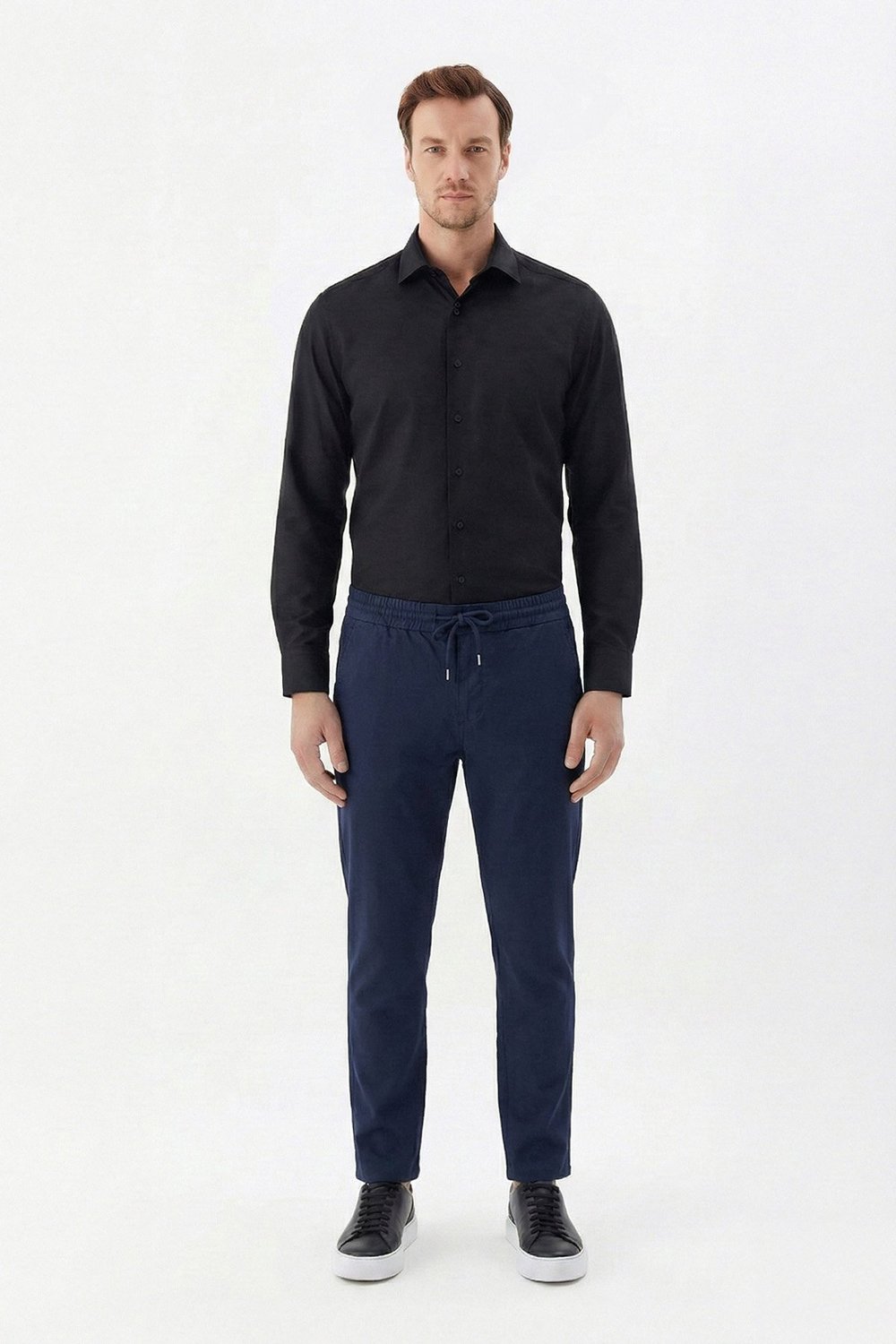 Giotelli Lacivert Normal Bel Standart Boy Erkek Pantolon