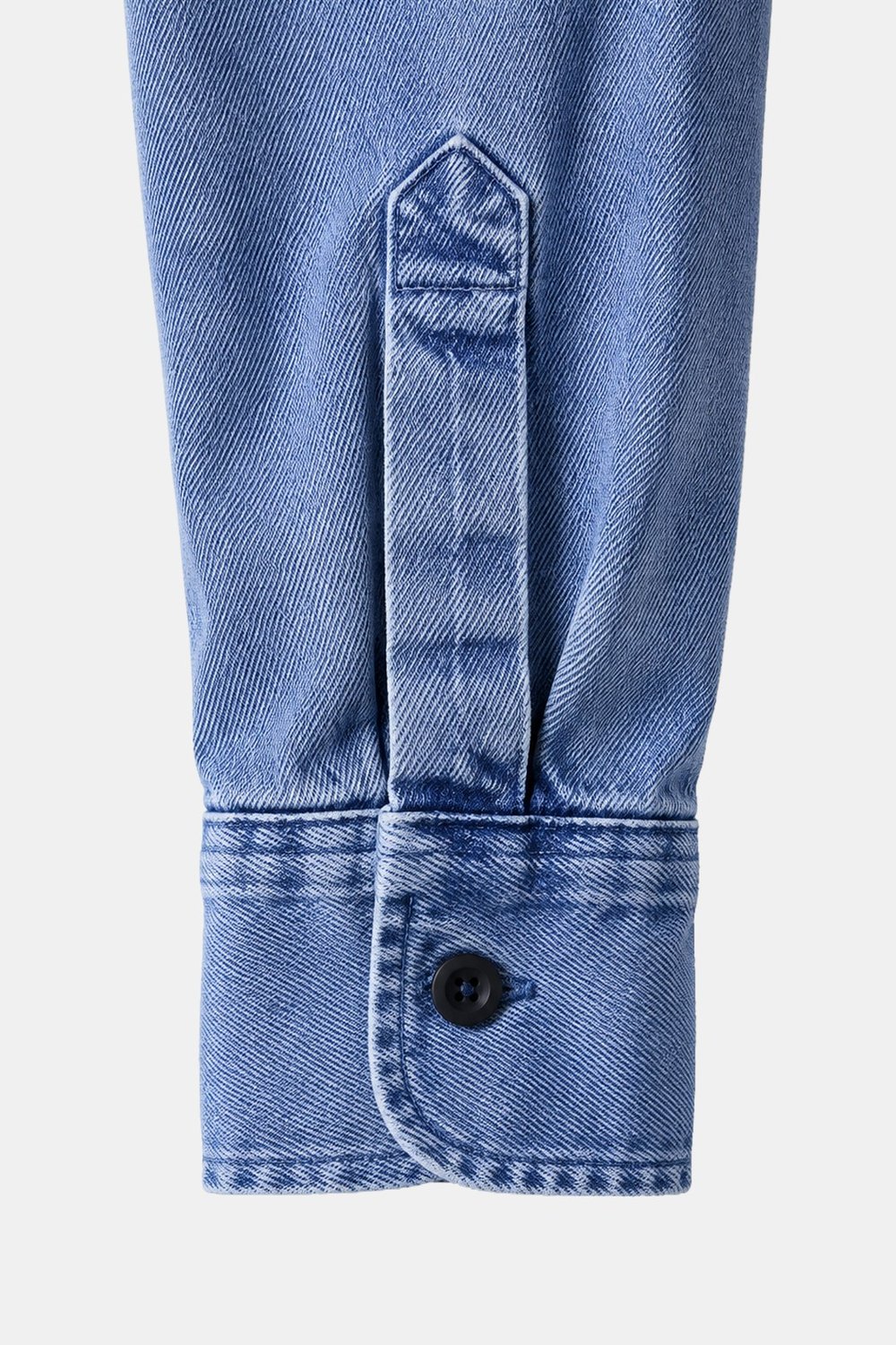 Mavi Regular Fit Pamuk Cepli Uzun Kollu Denim Ceket Gömlek