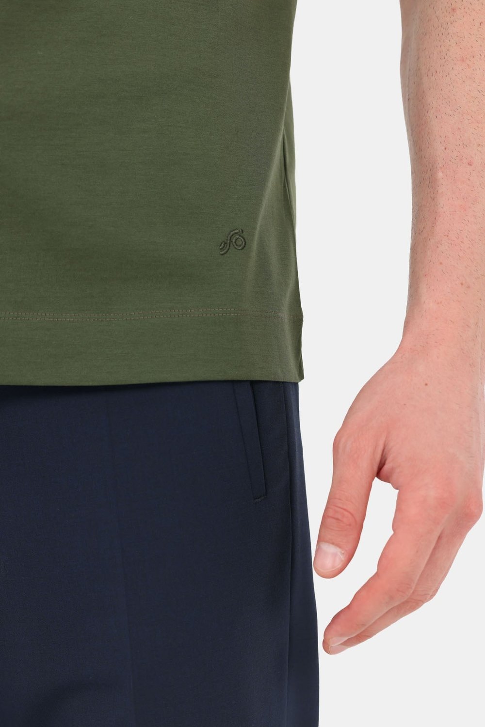 Nefti %100 Pamuk Regular Fit Bisiklet Yaka Basic T-shirt