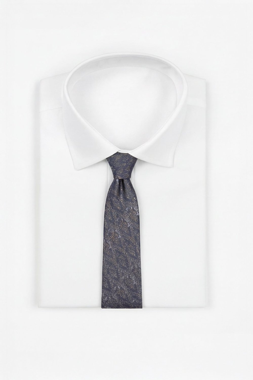 SABRİ ÖZEL MICROFIBER KRAVAT Lacivert