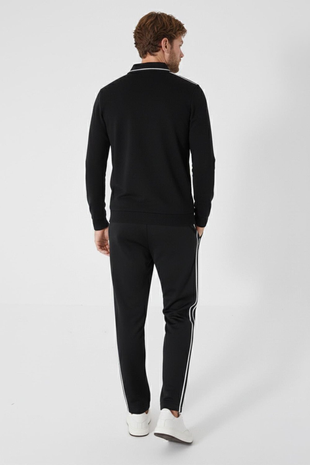 Giotelli Erkek Siyah Premium Eşofman Takımı