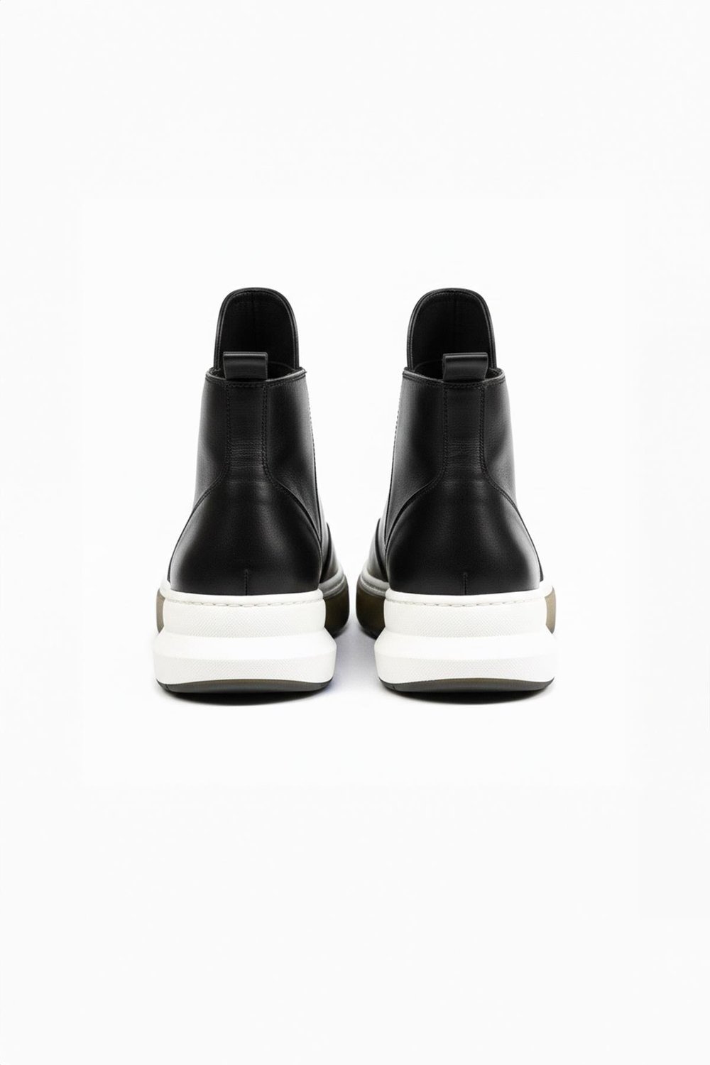 Giotelli Siyah Hakiki Deri Casual Chelsea Bot