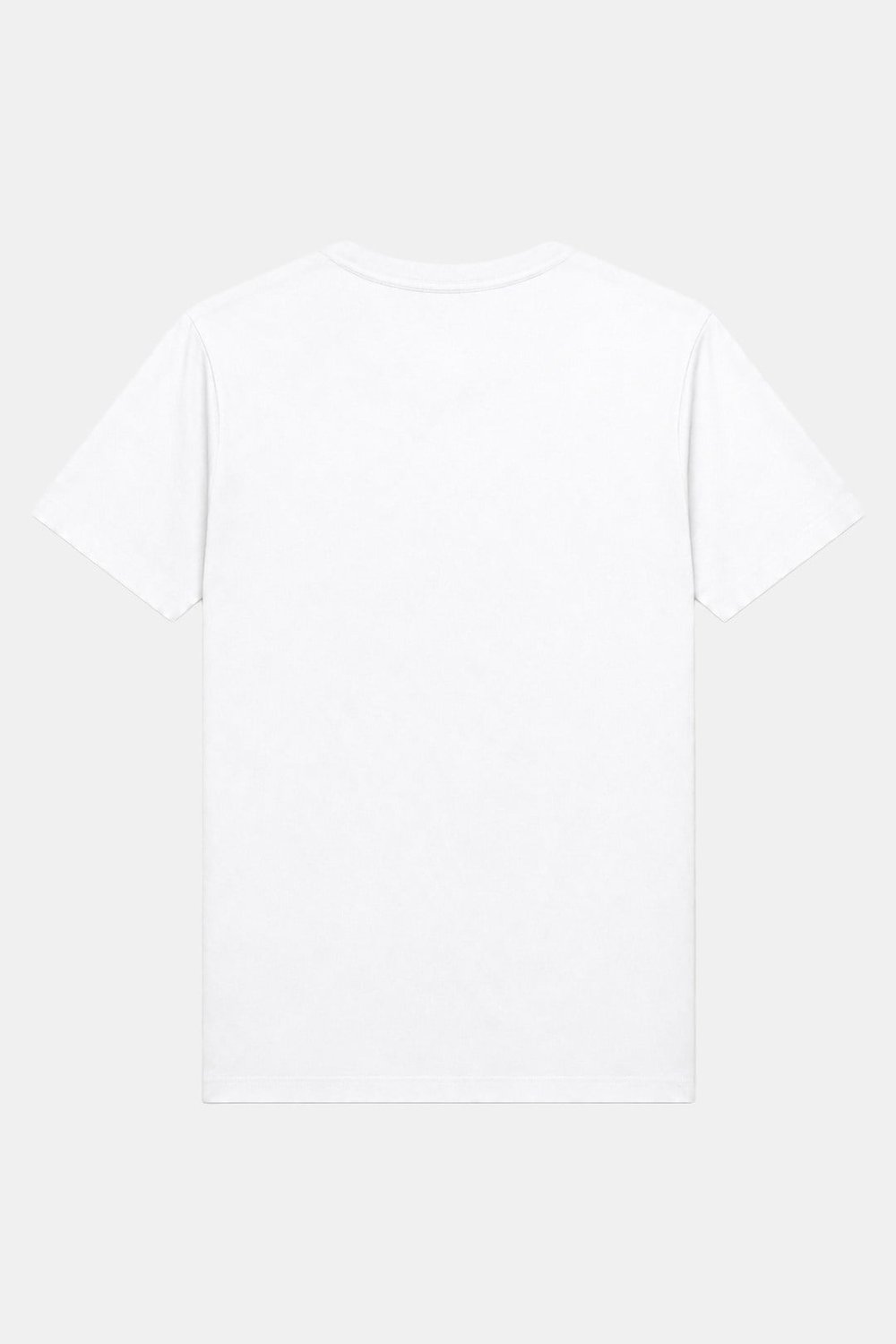 T-Shirt V Yaka Beyaz
