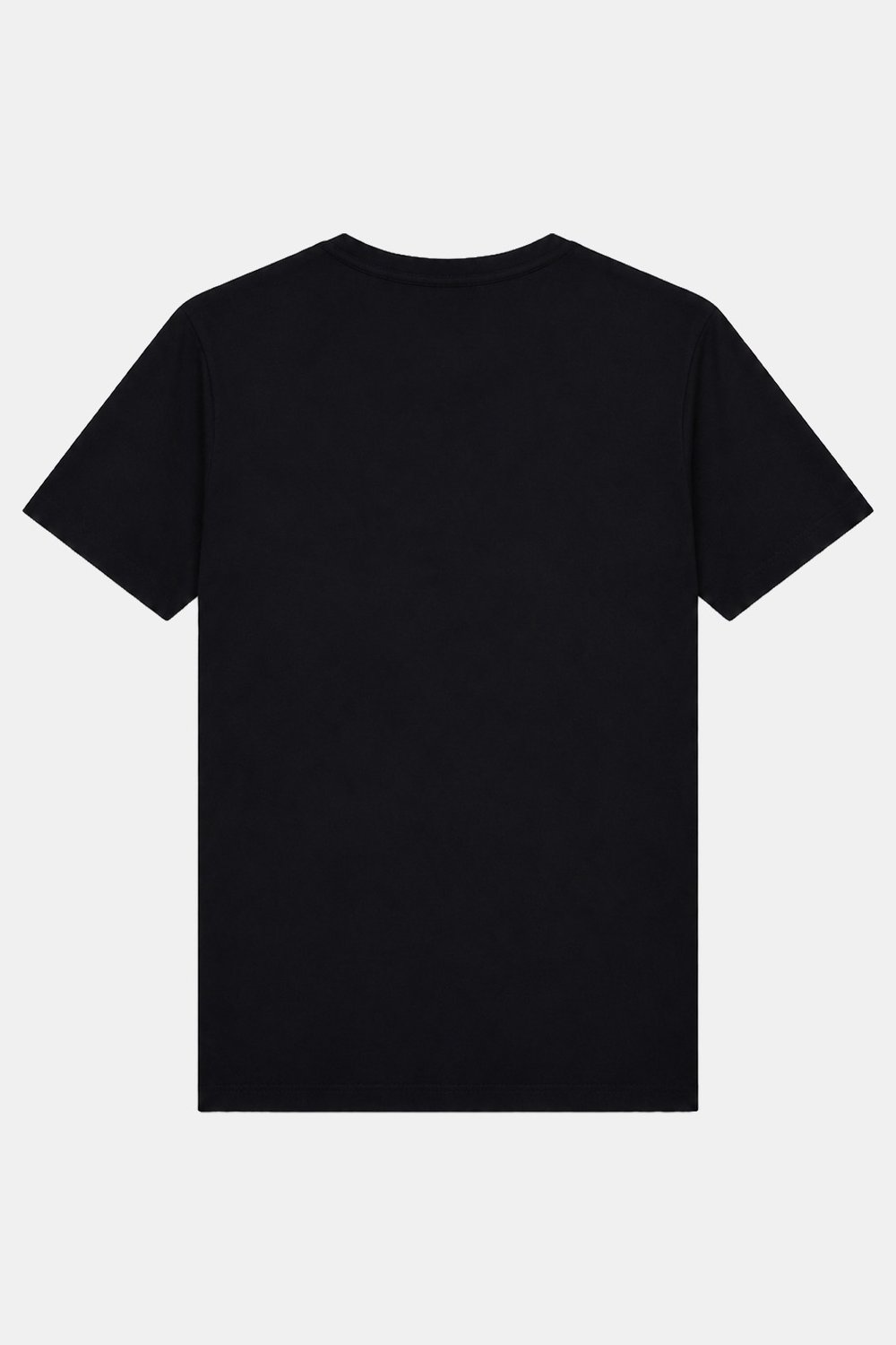 T-Shirt V Yaka Siyah