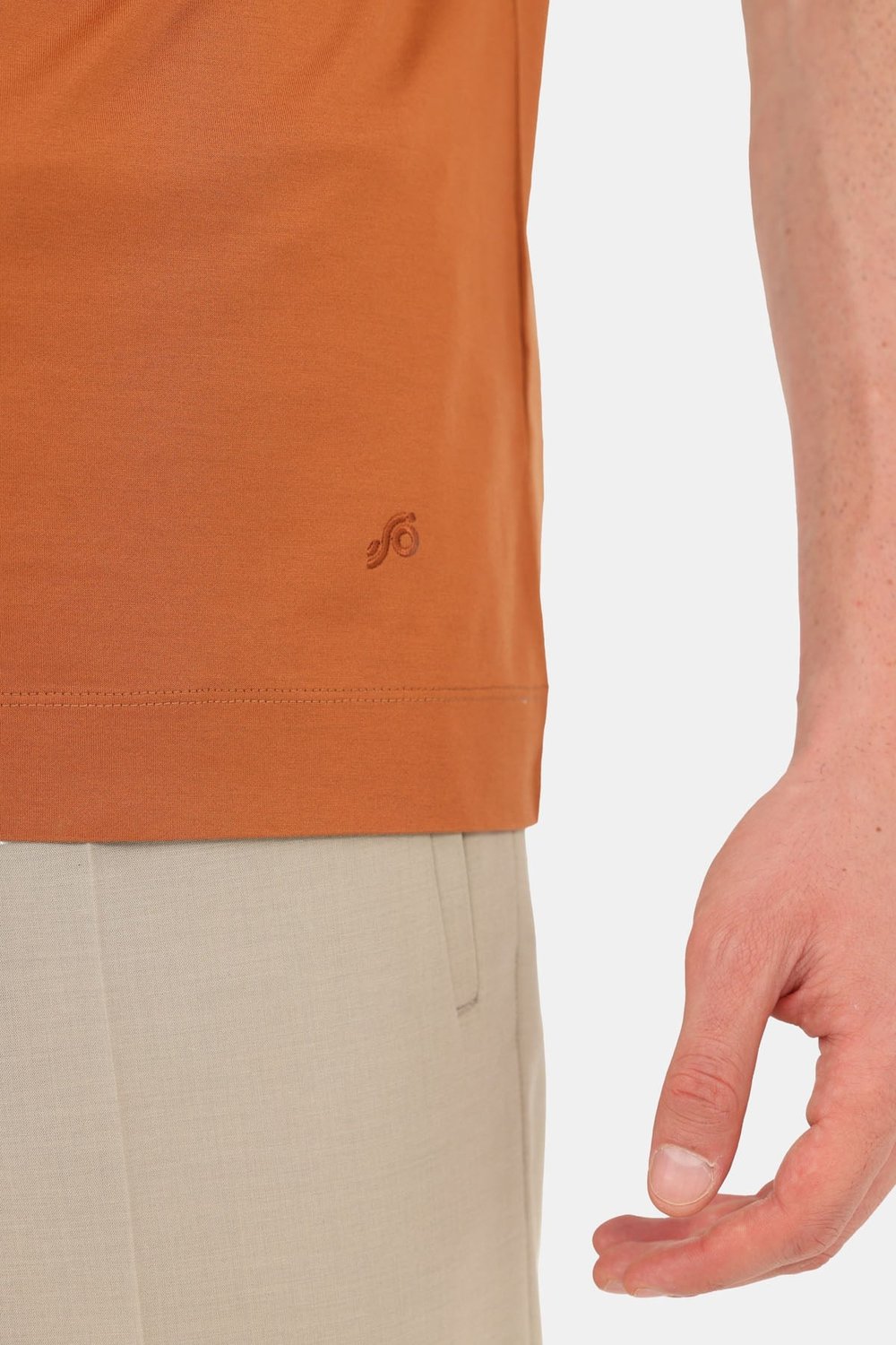 Tarçın %100 Pamuk Regular Fit Bisiklet Yaka Basic T-shirt