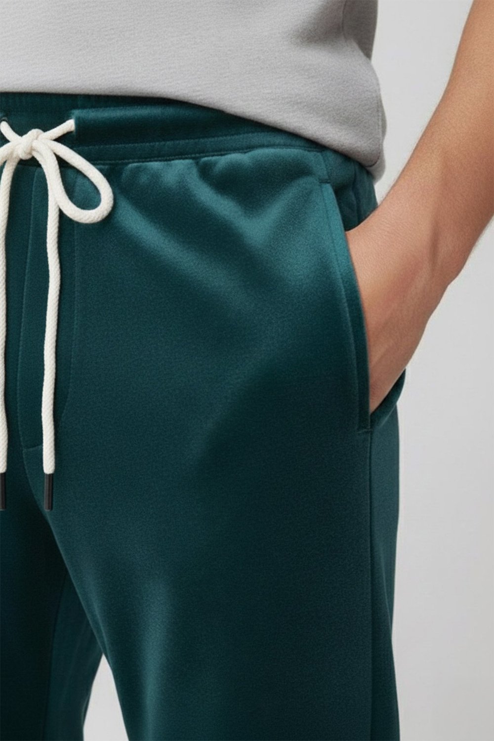 Giotelli Yeşil Regular Fit Pamuk Karışımlı Jogger Erkek Eşofman Altı