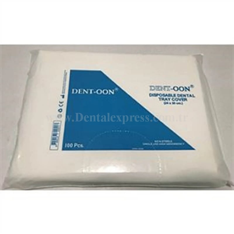 Dentoon Beyaz tablo Örtüsü 2 Katlı 30x40 cm