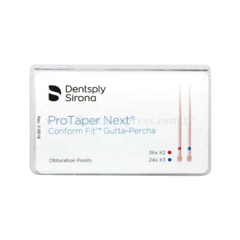 Dentsply Sirona Protaper Next Conform Fit Gutta Percha 36 Adet X2 + 24 Adet X3