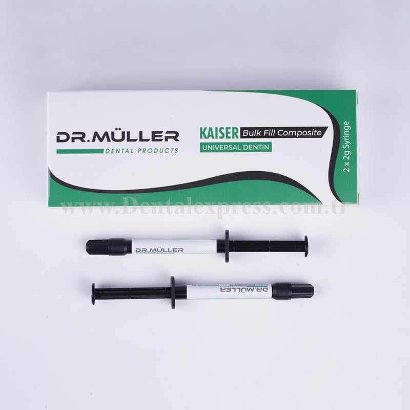 Dr Müller Kaiser Bulk Fill Kompozit 4 mm 2x2 gr