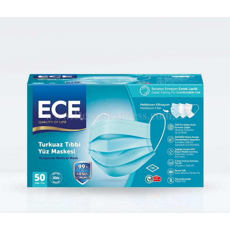 Ece Tıbbi Yüz Maskesi