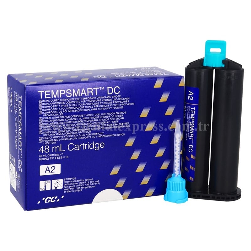 GC Dental Tempsmart DC Geçici Kuron ve Köprü Materyali