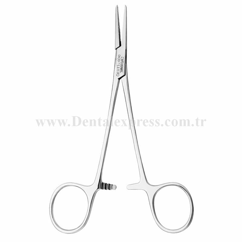 Juya Hemostatik Pens Halsted Mosquito Düz 12.5 cm