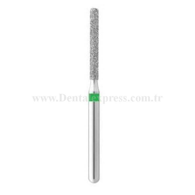 Omega Aeratör Elmas Uzun Fisür Frez Yeşil